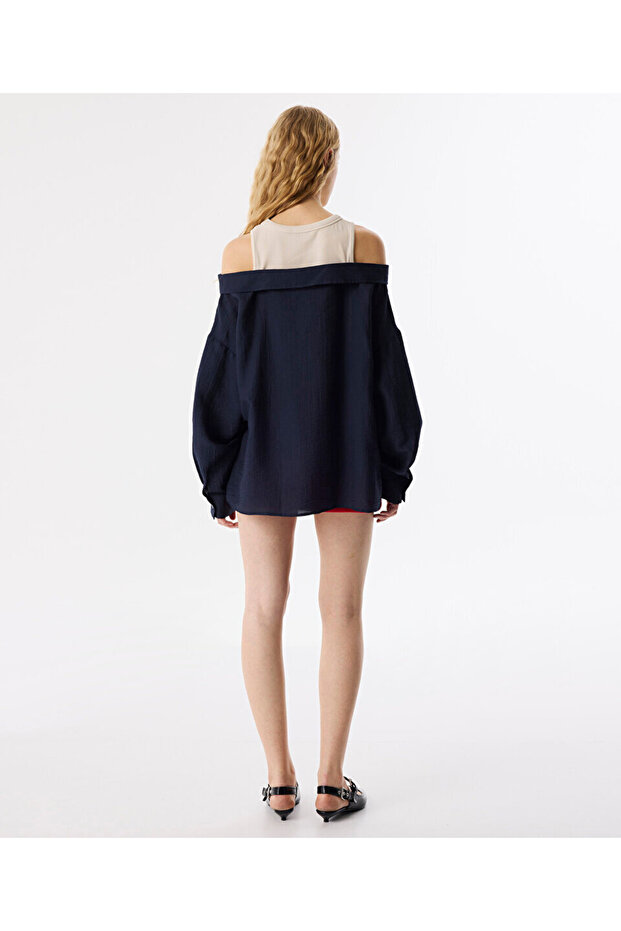 KUMAŞ MIX GÖMLEK - 6