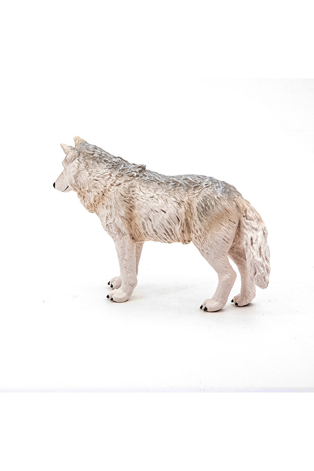 POLAR WOLF FIGURINE - 7