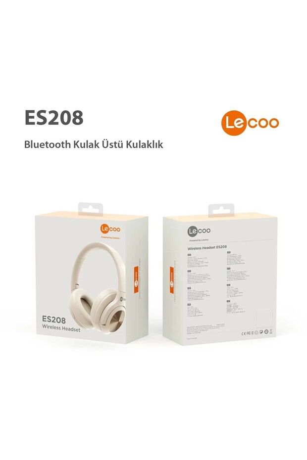 ES208 Wireless Headset Mikrofonlu Kulak Üstü Kulaklık - 2