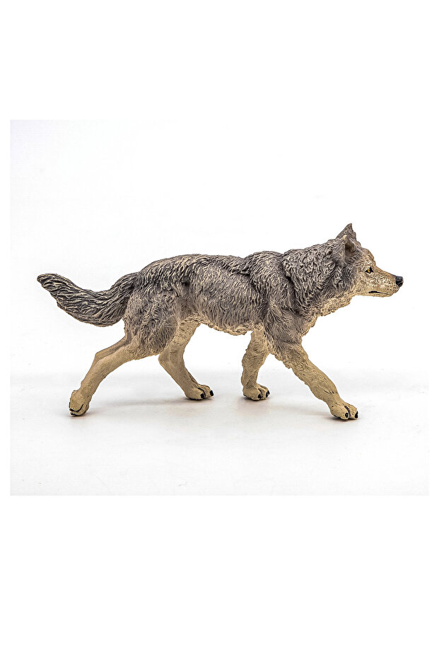 GREY WOLF FIGURINE - 2