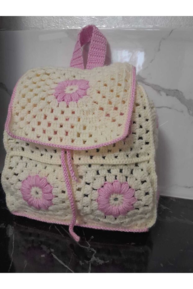 motifli kız çocuk çanta - 5