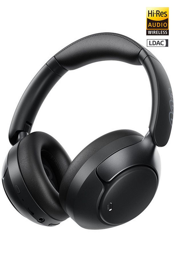 H3 Pro Hybrid Anc Hi-res Ldac Bluetooth 5.4 Kafaüstü Kablosuz Kulaklık Çift Cihaz Desteği Siyah - 1