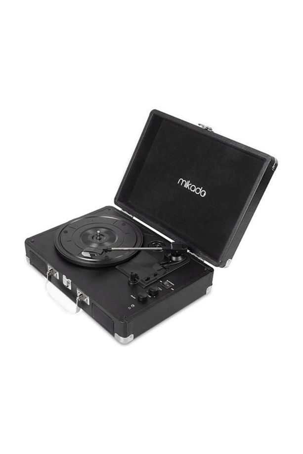 Nostalgia Mn-p317 Siyah Çanta Pikap Bluetooth Destekli Rca Müzik Kutusu - 8