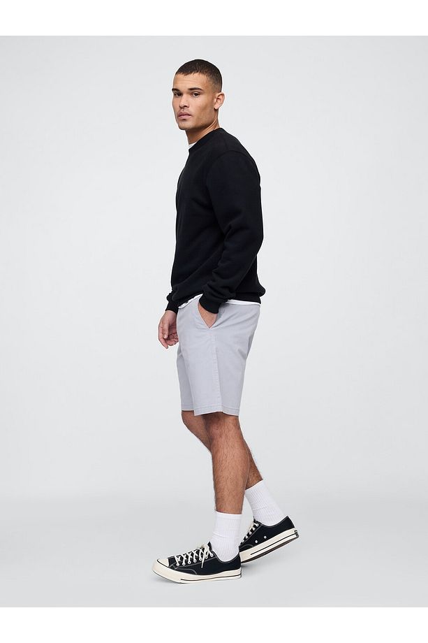 Erkek Siyah Essential Khaki Şort - 4