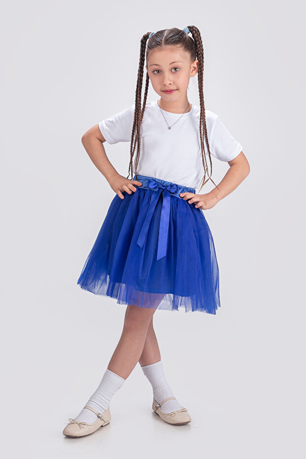 Girl's Show Party Flat Tutu Skirt