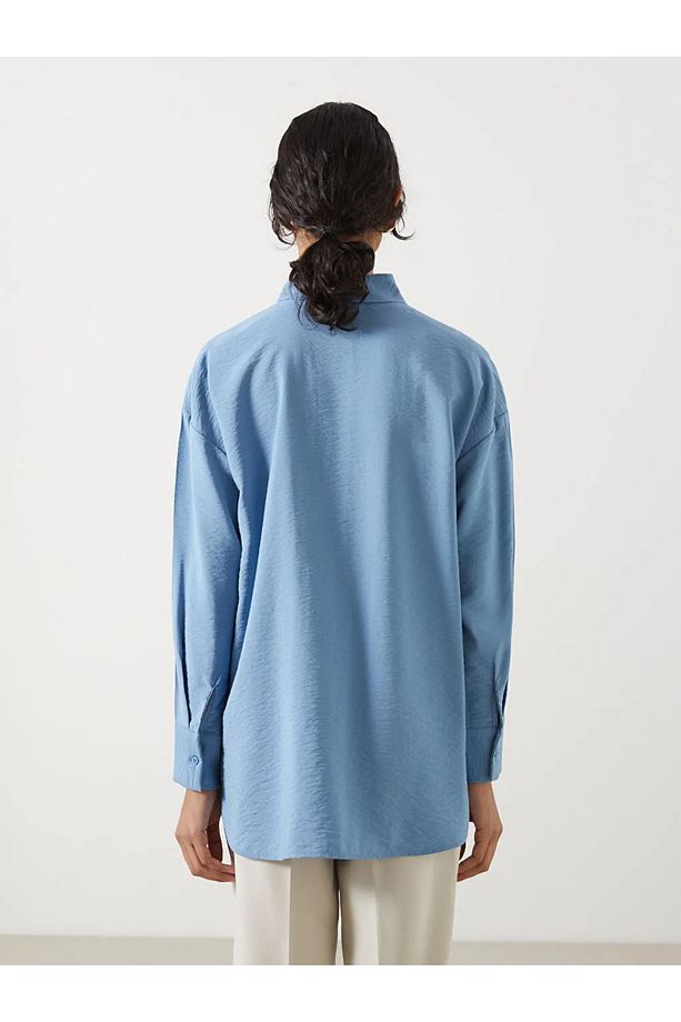 LCW Modest  Oversize Kadın Gömlek Tunik - 4