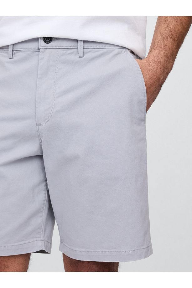 Erkek Siyah Essential Khaki Şort - 3