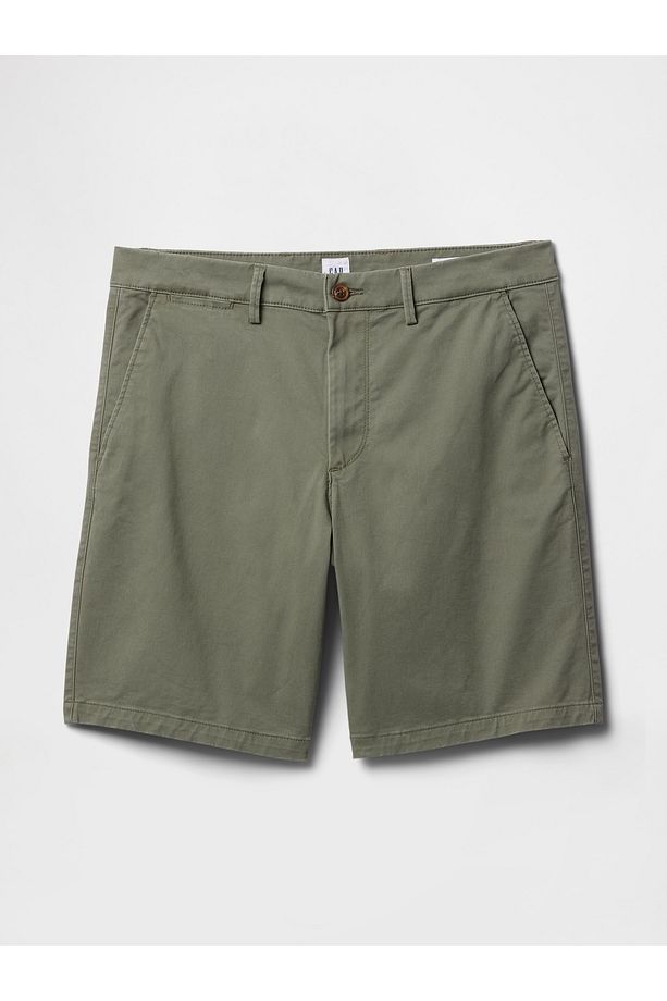 Erkek Yeşil Essential Khaki Şort - 2