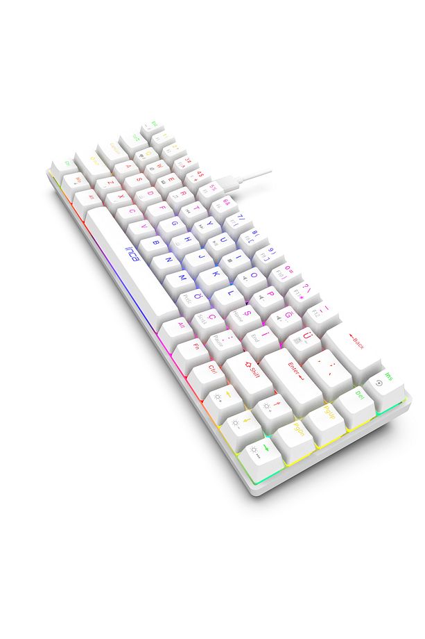 IKG-453 Empousa 68 Keys Red Switch Full Rainbow Mechanical Keyboard - 6
