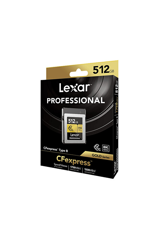 512GB LCXEXPR512G-Rneng Cf-Exp Professional Cfexpress Type-B Kart Up To 1750MB/S Okuma 1500MB/ - 1