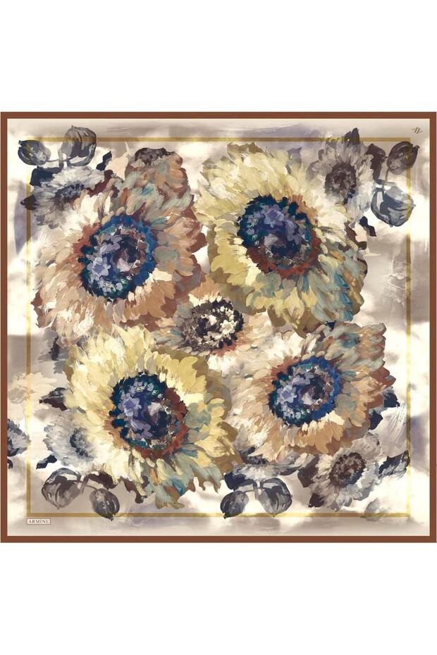 Eșarfă de mătase Tivil - 8951d-03 - 3