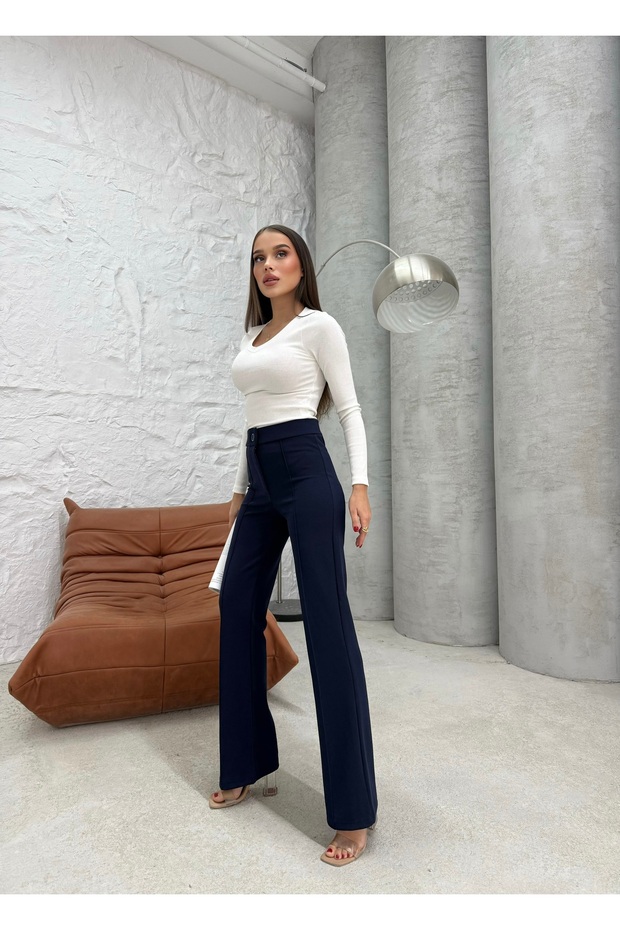 DÜĞMELİ PANTOLON - 7