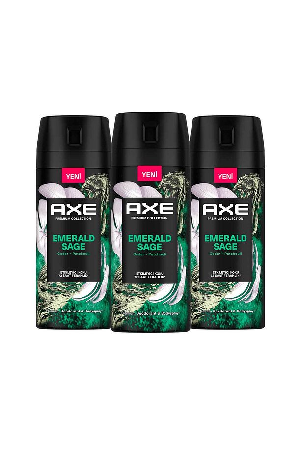Premium Collection Erkek Sprey Deodorant Emerald Sage 150 ml X3 - 2