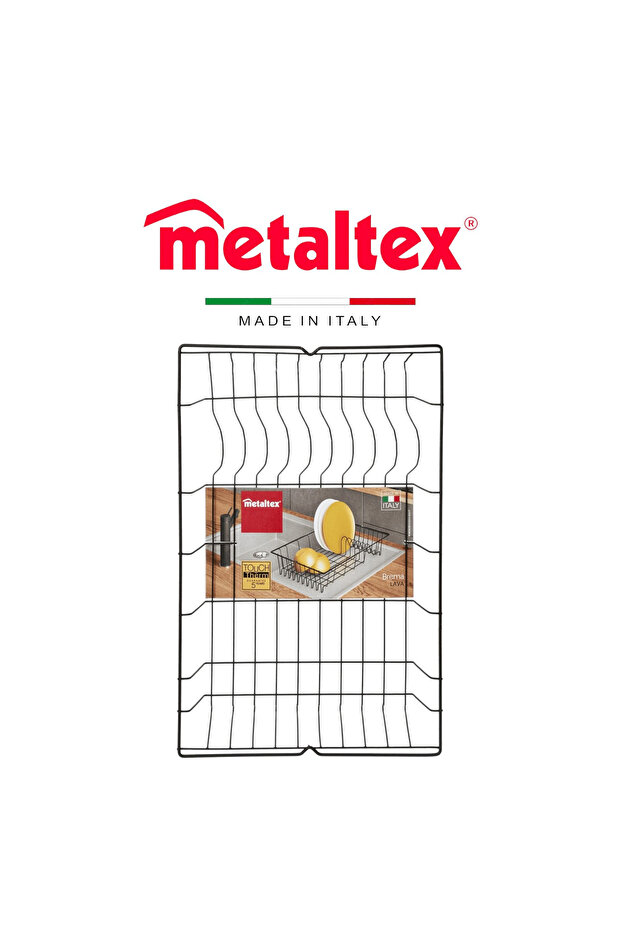 Black Dish Drainer Brema Lava Touch – Therm Coating, Rust-Proof & Scratch-Resistant