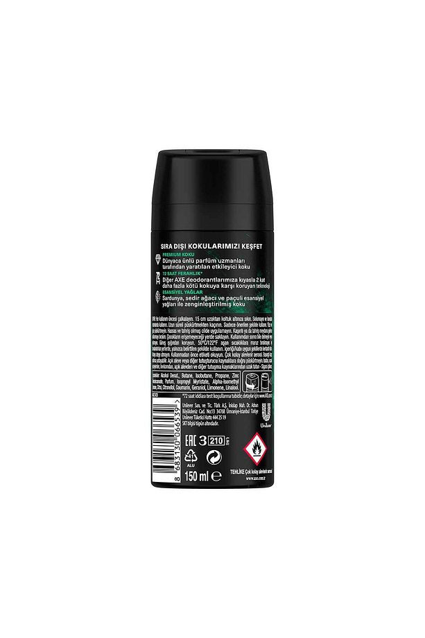 Premium Collection Erkek Sprey Deodorant Emerald Sage 150 ml X3 - 8