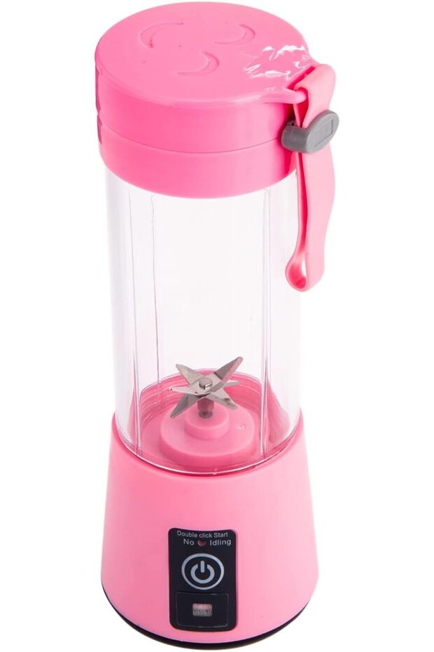 Rechargable Usb Blender 7Cm X 7Cm X 22Cm Pink