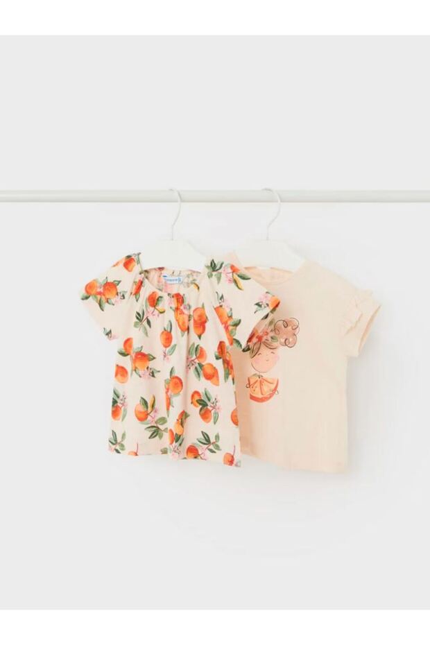 Baby Girl Summer 2-Pack T-Shirt 1008