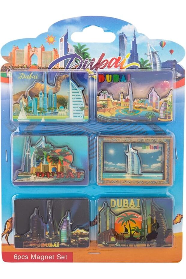 Dubai Magnet 6Pcs