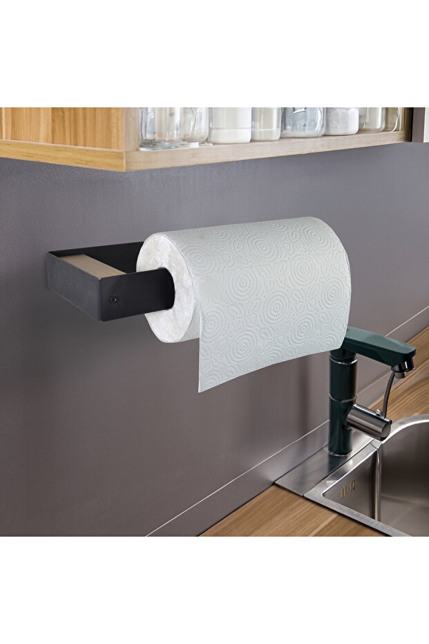 Paper Towel Holder Metal Accessory for Kitchen and Bathroom