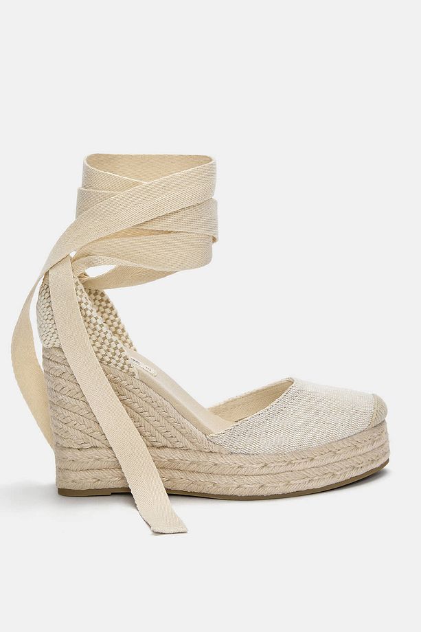 Dolgu topuklu espadril - 1