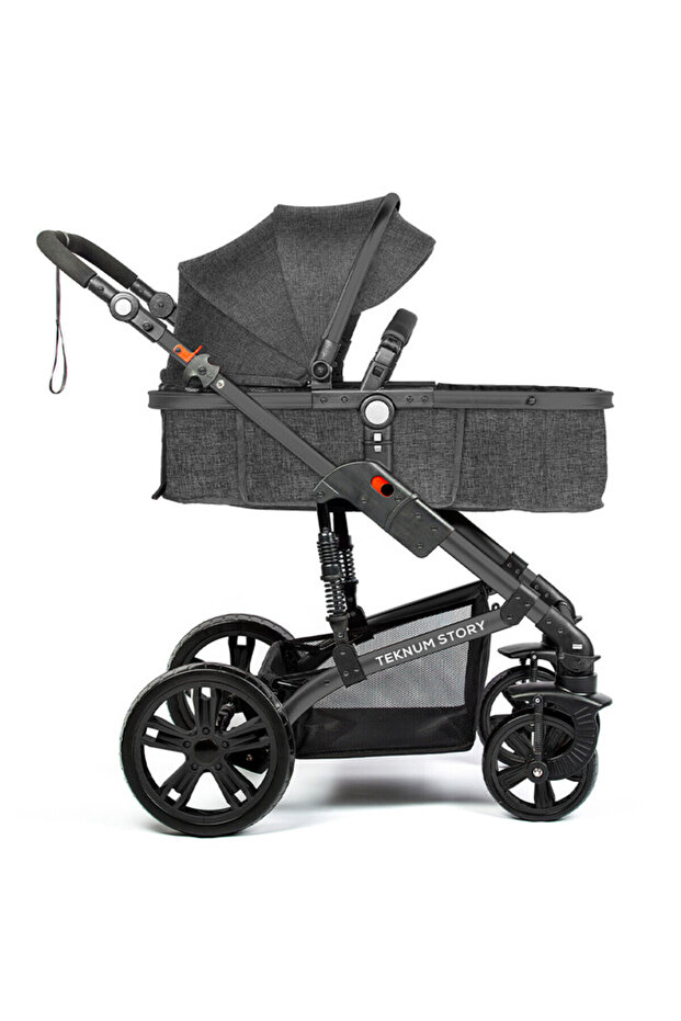 Teknum 3 in 1 Pram stroller-Space Grey - 1