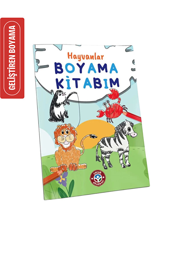 My Children's Academy Coloring Book Animals