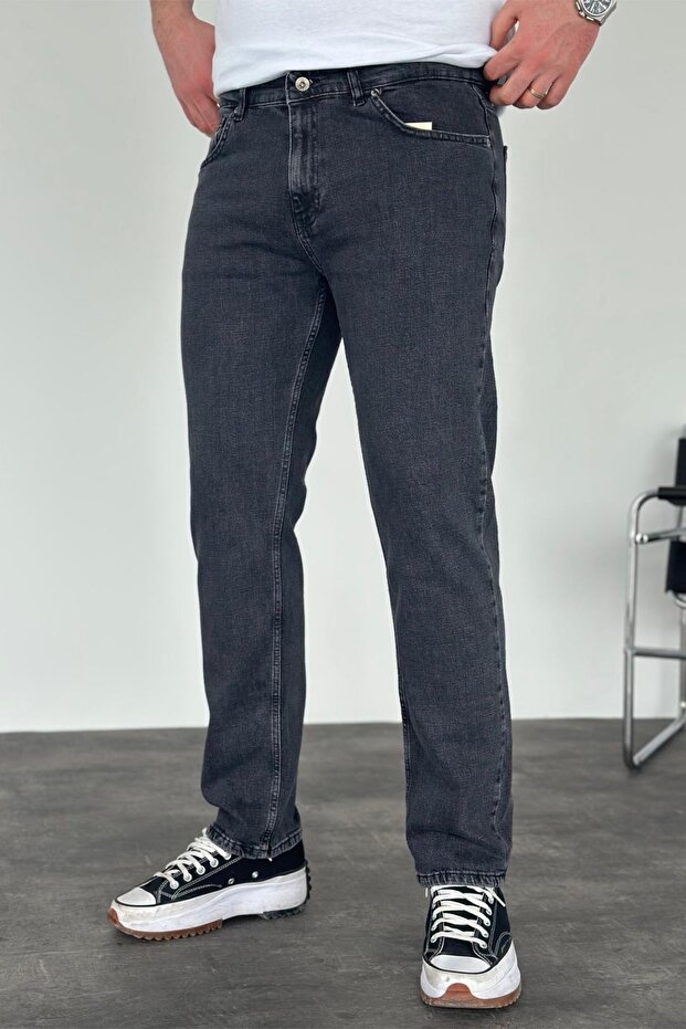Men's Regular Fit Lycra Stretchy Smoked Jean Jeans Ke-680