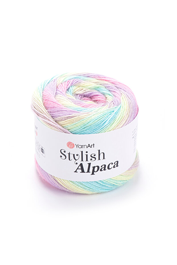 Stylish Alpaca - Embroidered Hand Knitting Yarn Embroidered-7707