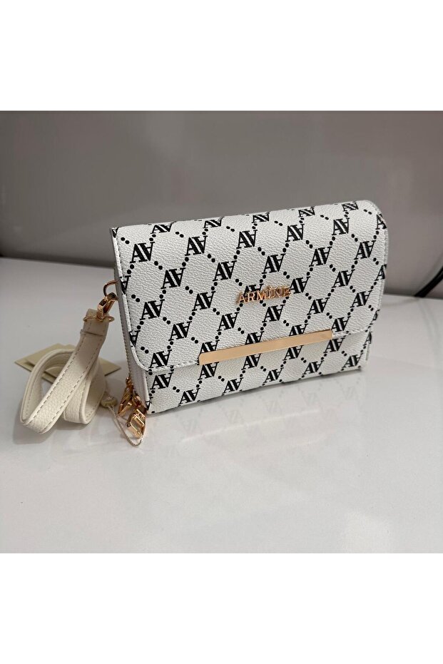 Portfolio Bag Dotted White Ar38106