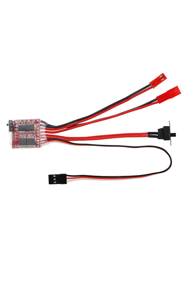1 قطعة سيارة RC 30A ESC فرشاة أمامية عكسية فرامل ثنائية الاتجاه ESC وحدة تحكم في سرعة المحرك للمحرك 1/1