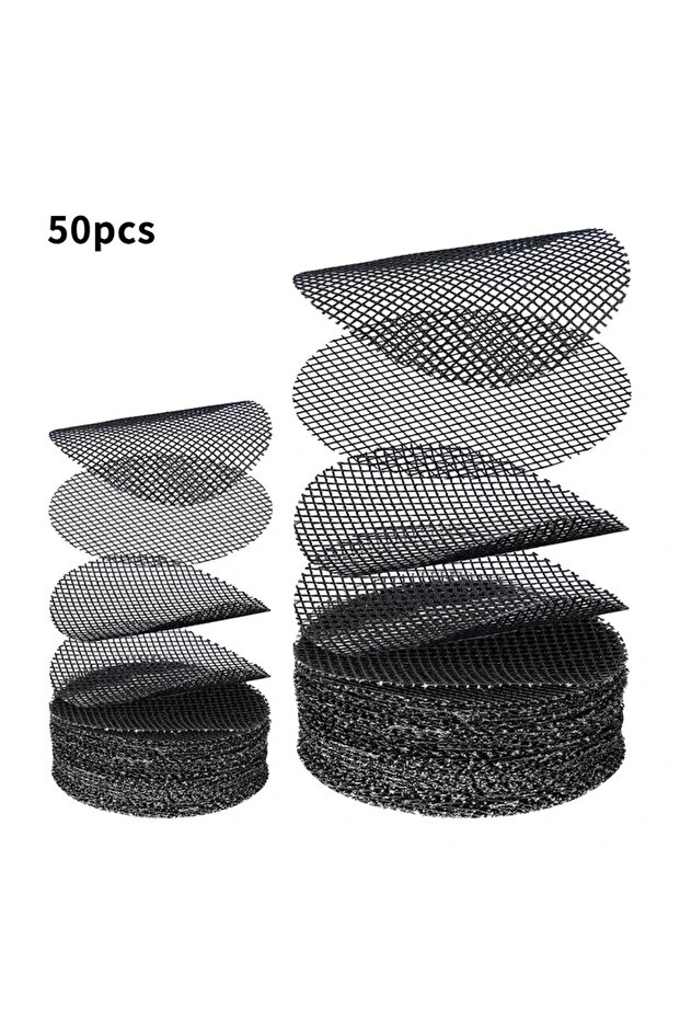 50PCs 50PCS Prevent Soil Loss Breathable Gasket Leakproof Drainage Flower Pot Hole Mesh Pad Bottom M
