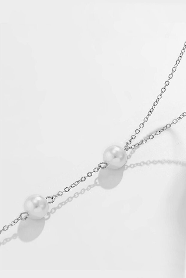 İnci Şelale Kolye - 2