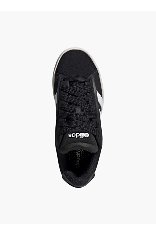 حذاء رياضي نسائي من Adidas بتفاصيل شعار مع رباط للإغلاق - GRAND COURT ALPHA 00s - 3