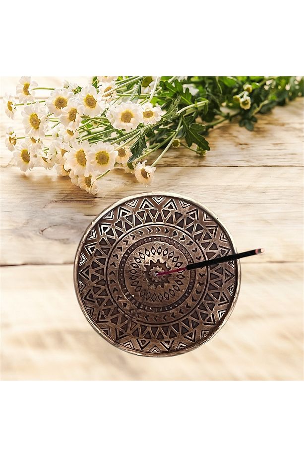 Mandala Özel Tasarım Taş Tütsülük ( Çubuk Tütsü Hediyeli) - 1