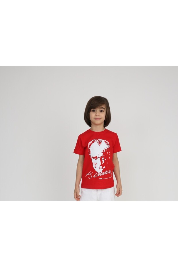Ataturk Printed Combed Cotton 23 April 29 October 10 November 19 May Show Clothes