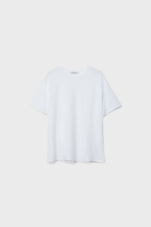 Kısa kollu basic t-shirt - 5