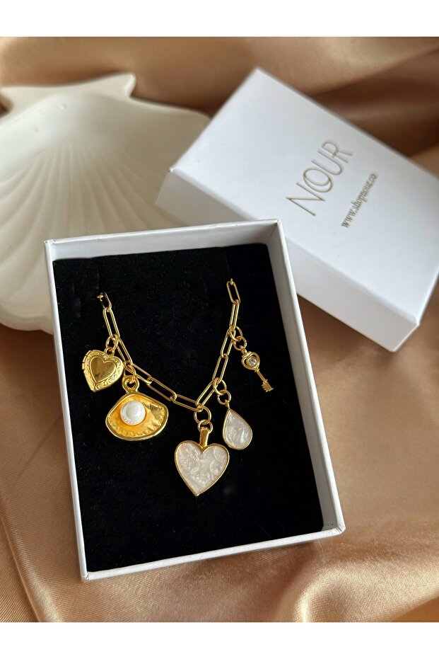 Renkli Charm Kolye - 2