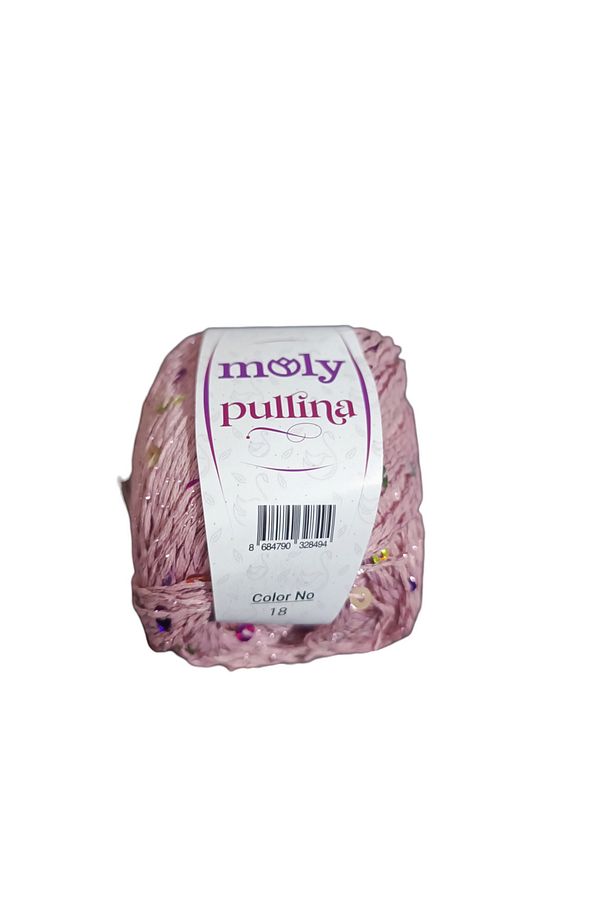Moly Pullina Pullu ve Simli  Cotton İp - 3