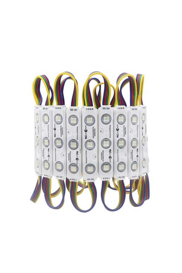 TECNOWORLD 0,72W 5050 SAMSUNG RGB MODÜL LED (20 ADET) - 1
