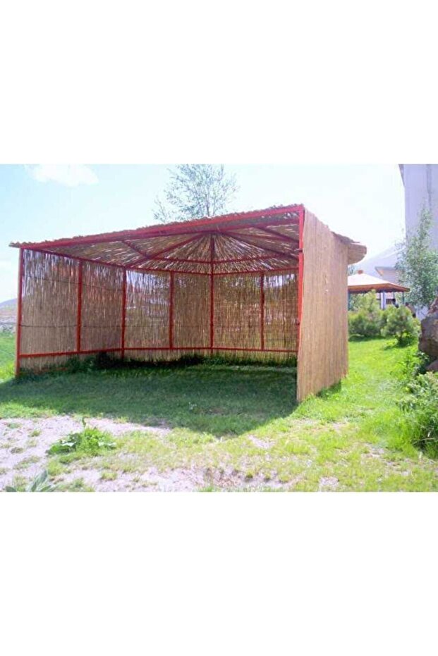 Kamış Hasır Bambu Çit 1m X 3m - 4