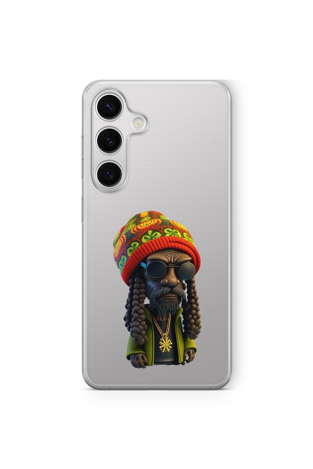 Samsung Galaxy A04S Compatible Snoop Dogg Design Printed Transparent Case