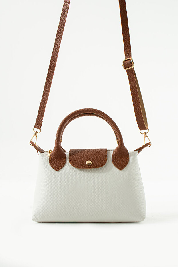 حقيبة كتف صغيرة بنمط النمر - 4