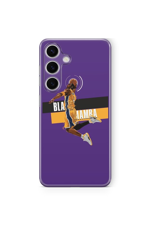 حافظة شفافة مطبوعة بتصميم K.B متوافقة مع هاتف Samsung Galaxy A14