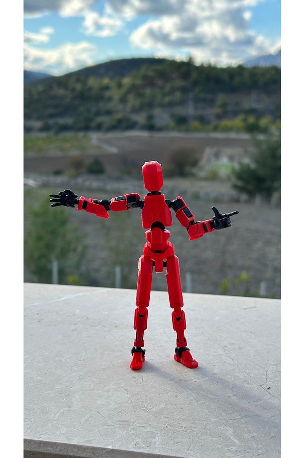 Lucky 13 Oynar Eklemli Robot Titan 13 - Dummy Oyuncak El Seti - Yalnızca 12 Çift El Gönderilir - 8