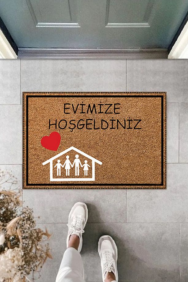 Kapı Önü Paspası Yıkanabilir Leke Tutmaz 40x60-paspas8 - 1