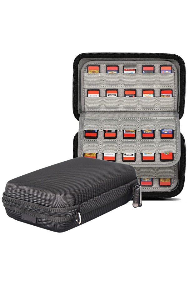 34 Compatible With 80 Switch Games, Nintendo Switch Games, Ps Vita Games, Or Sd Cards, Physical Game - 1