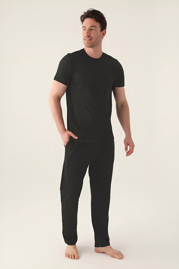 Men's Crew Neck Combed Cotton Short Sleeves