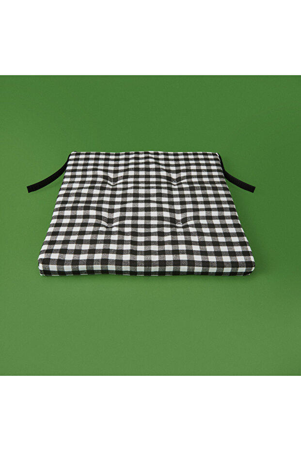 Soft Guarda Sandalye Minderi - Siyah - 38x38 cm - 3