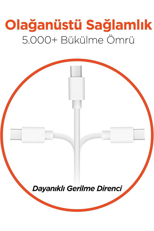 3 Metre Uzun 2.4a Iphone Şarj Kablosu Yüksek Kalite Bakır Sargı Uzun Şarj Kablosu - 3