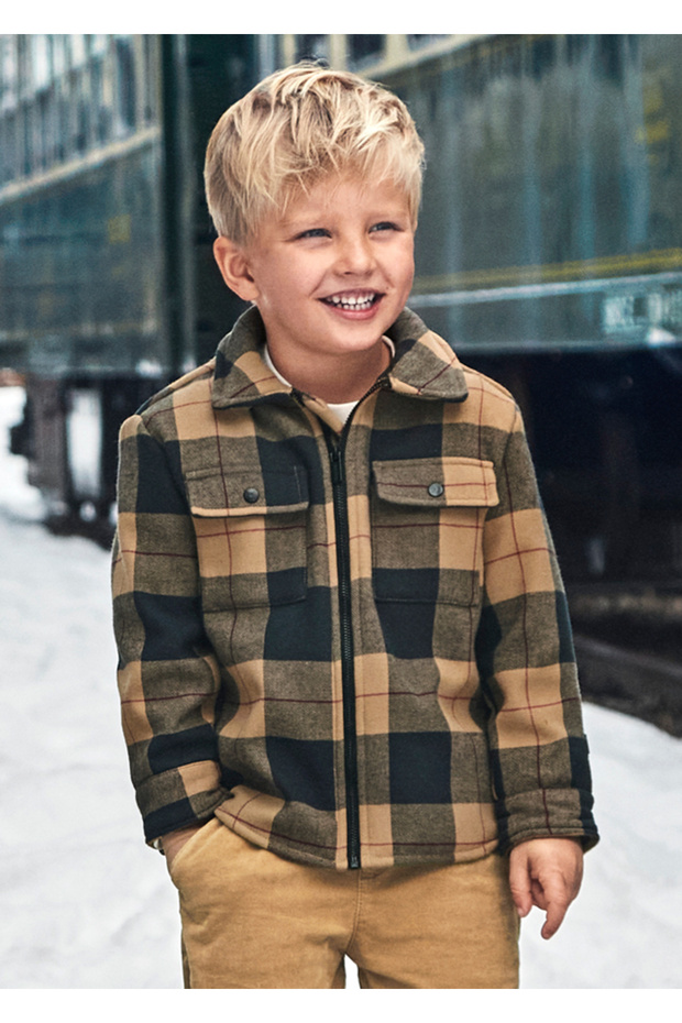 سترة منقوشة للأولاد - 1